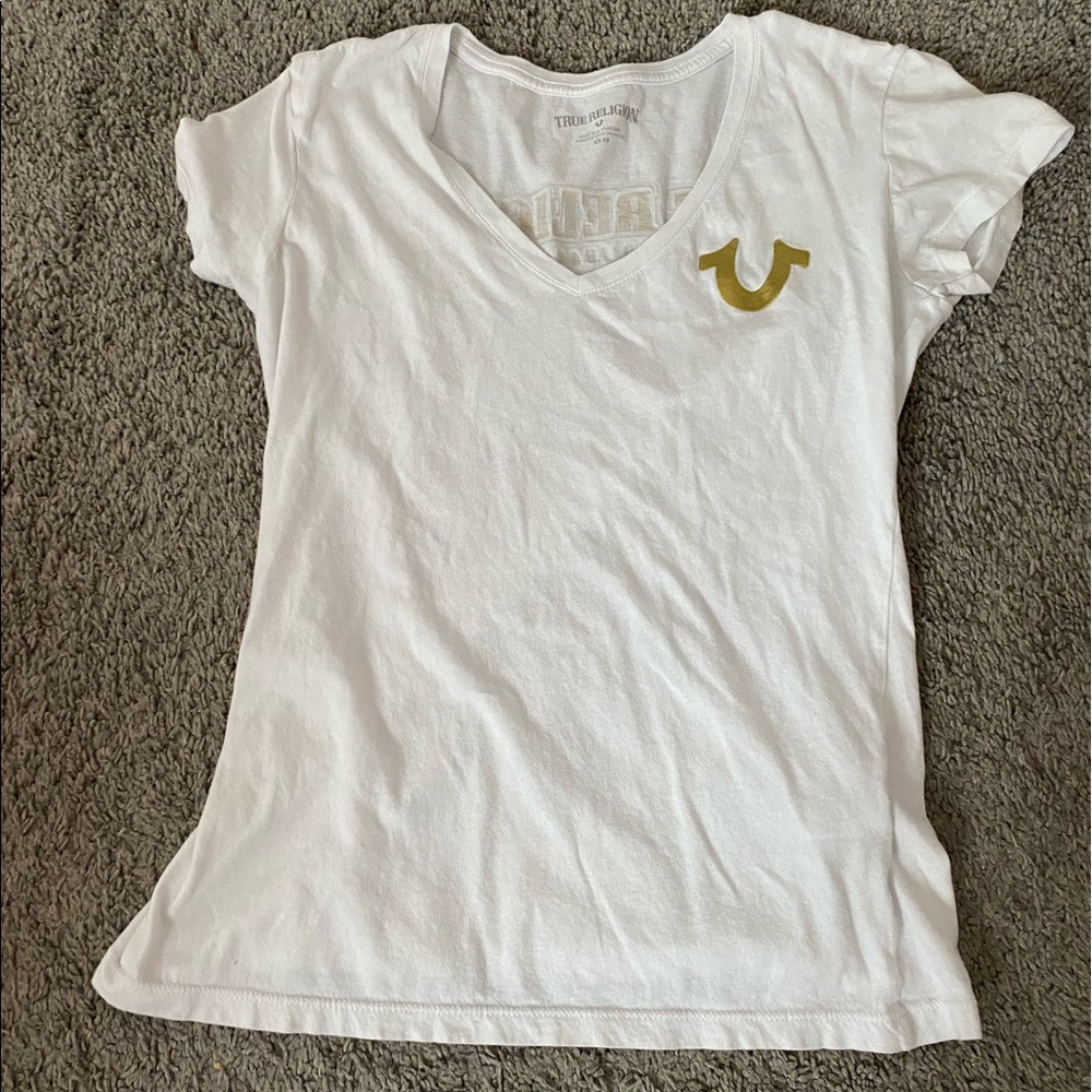 True religion v neck size XS